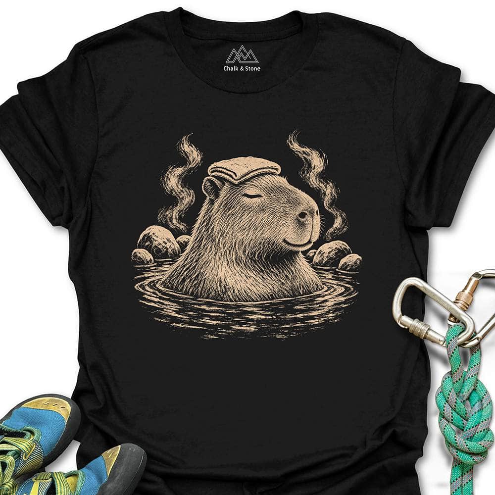 Capybara Onsen Tee