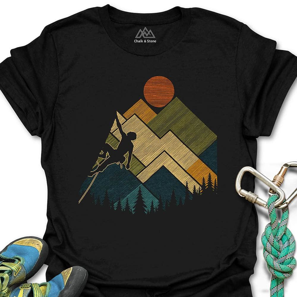 Stacked Geometric Mountain Climber