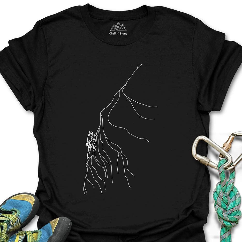 Minimal Line Climber Tee