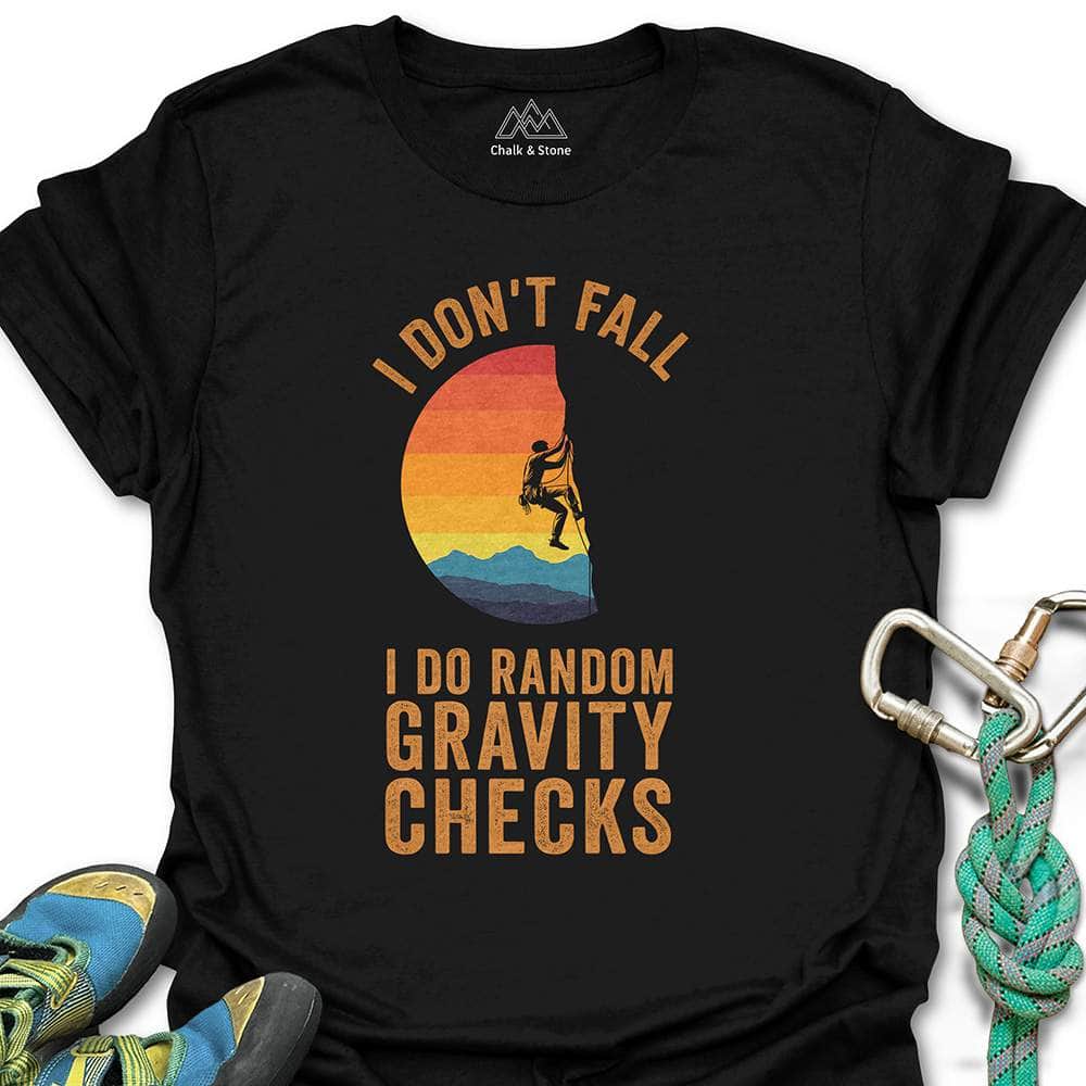 Random Gravity Checks Tee
