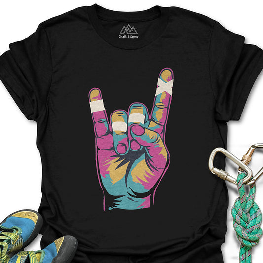 Rock On Hand Tee