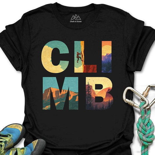 CLIMB Scenes Tee