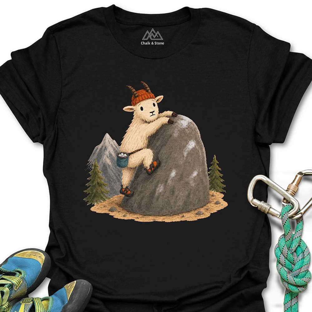 Painterly Goat Send Tee