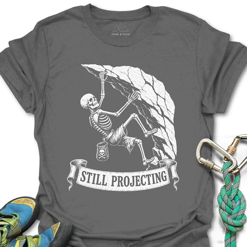 Still Projecting Skeleton Tee