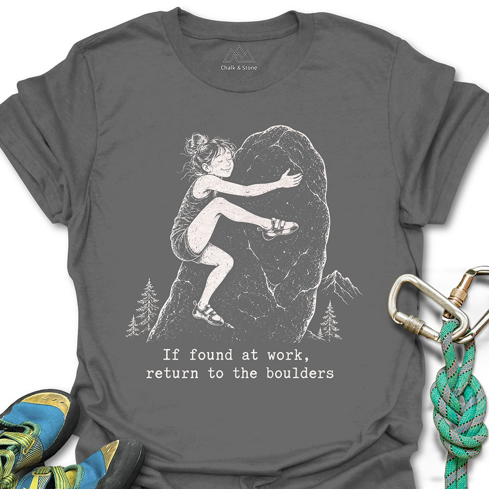 Return To Boulder Hug Tee