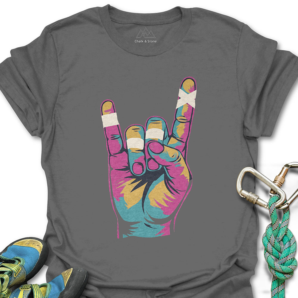 Rock On Hand Tee