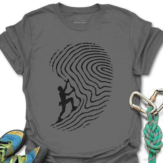 Fingerprint Overhang Tee