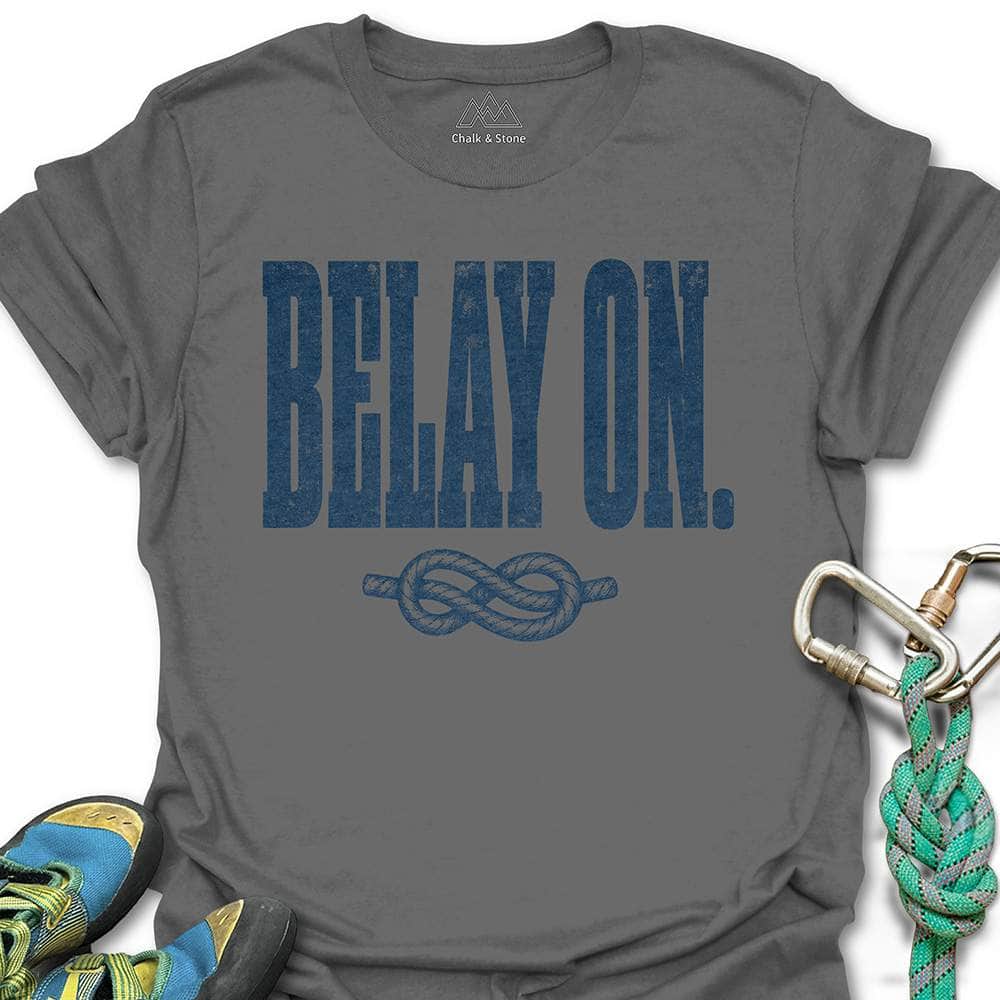 Belay On Knot Tee