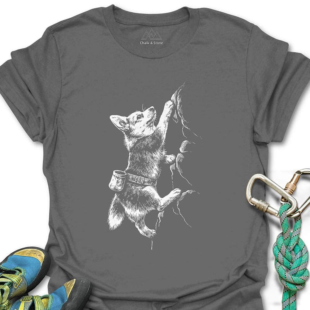 Corgi Scaling Wall Tee