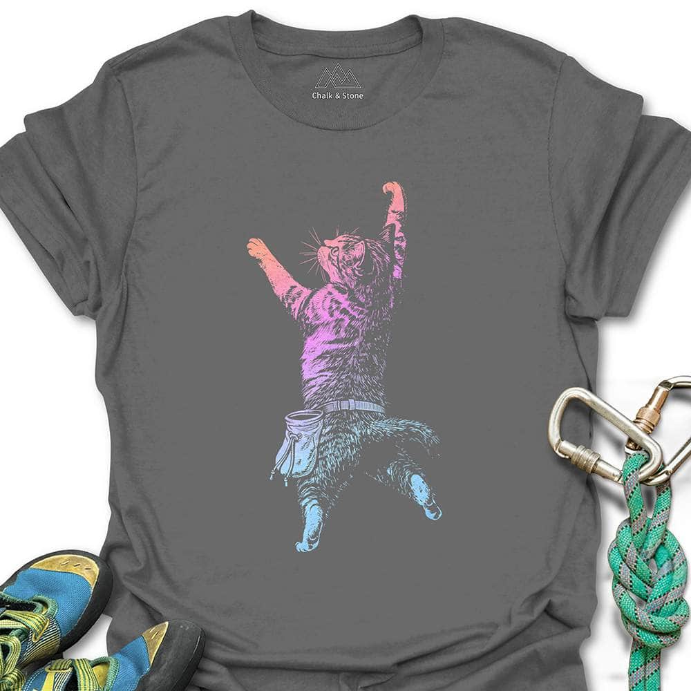 Cat Static Climb Gradient Tee
