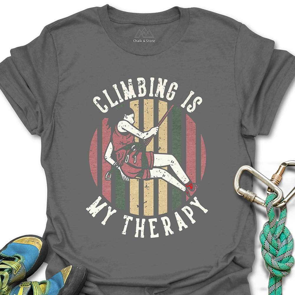 Climbing is my Therapy Tee