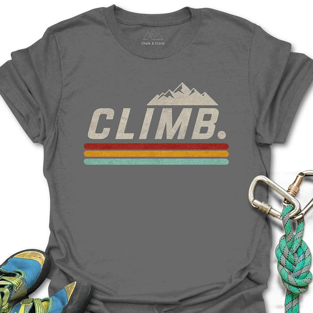 Climb Retro Stripe Tee