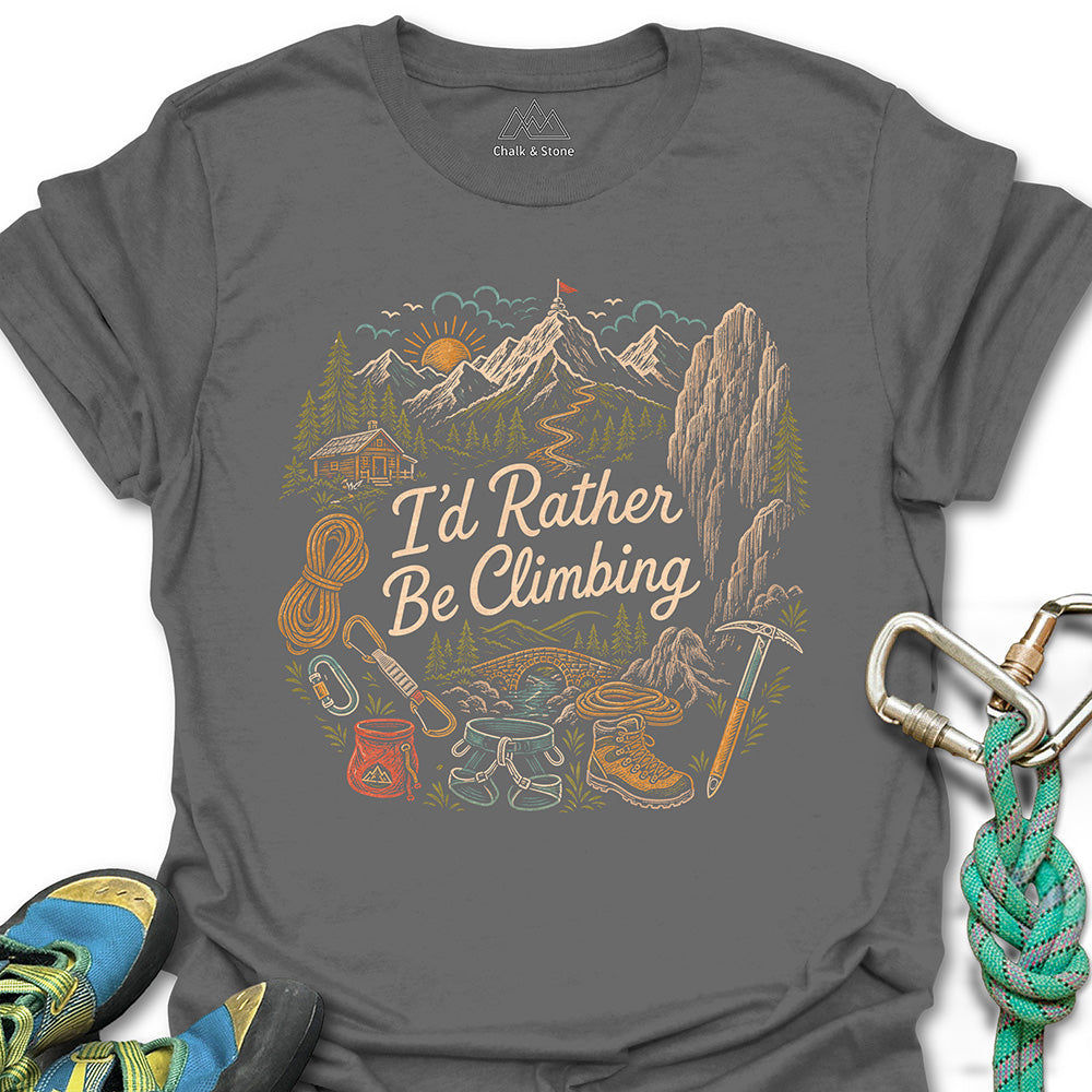 Rather Climb Tee