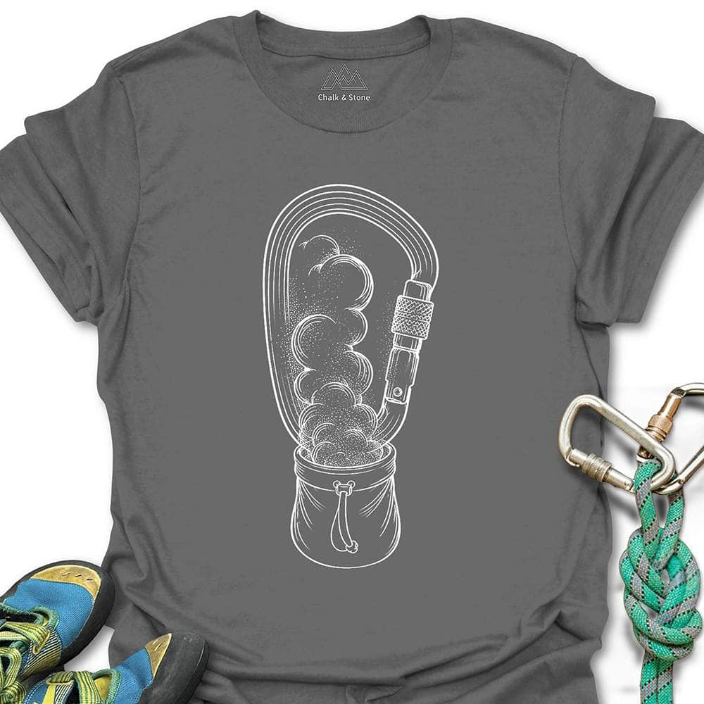 Carabiner Chalk Bag Tee