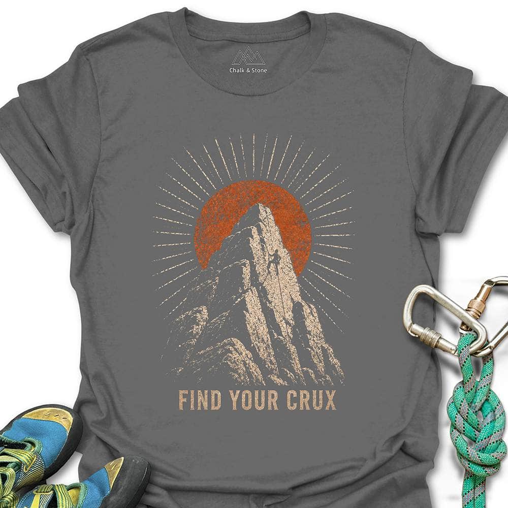 Find Your Crux Sunset Tee