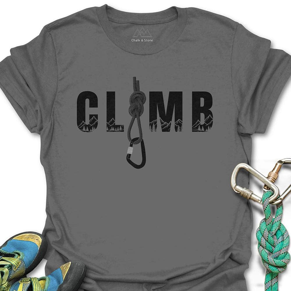 CLIMB Mtn Carabinger Tee