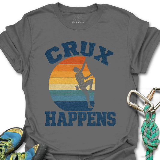 Retro Crux Happens Tee
