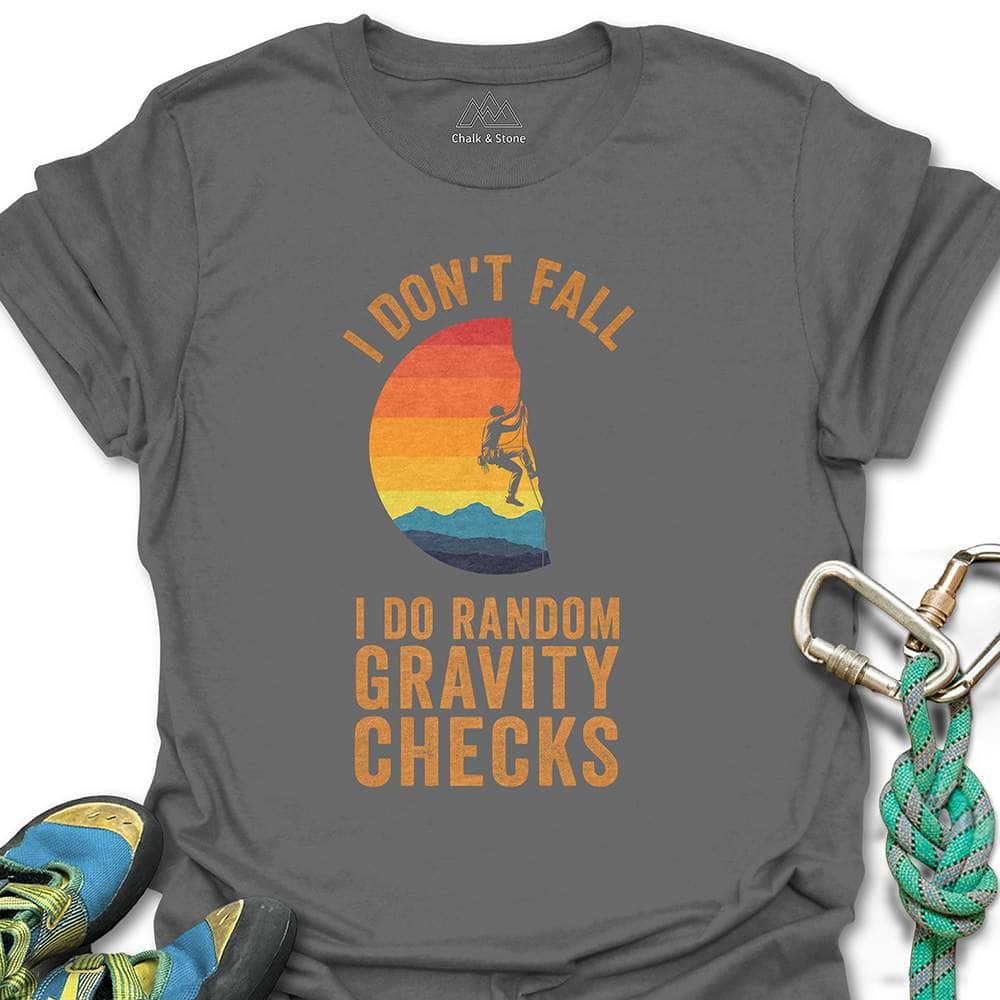 Random Gravity Checks Tee
