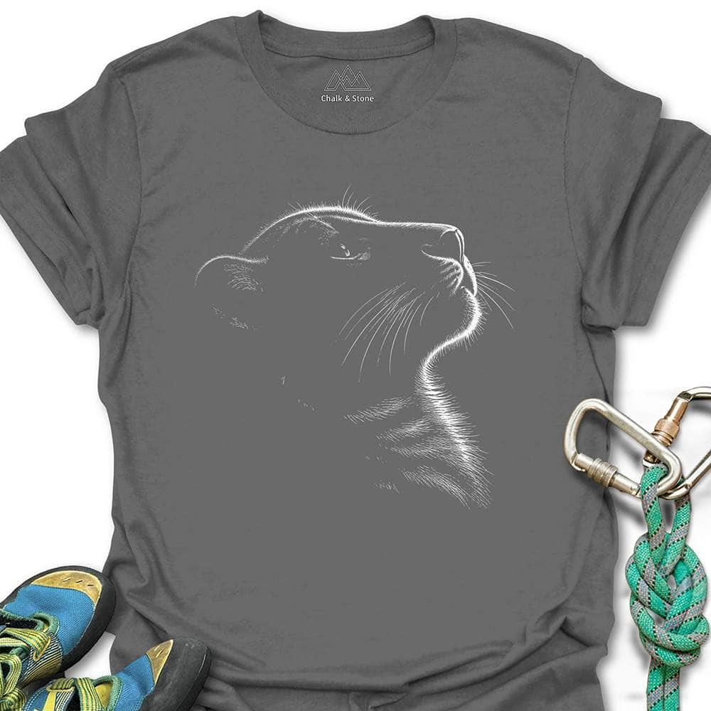 Snow Leopard Rim Lit Tee