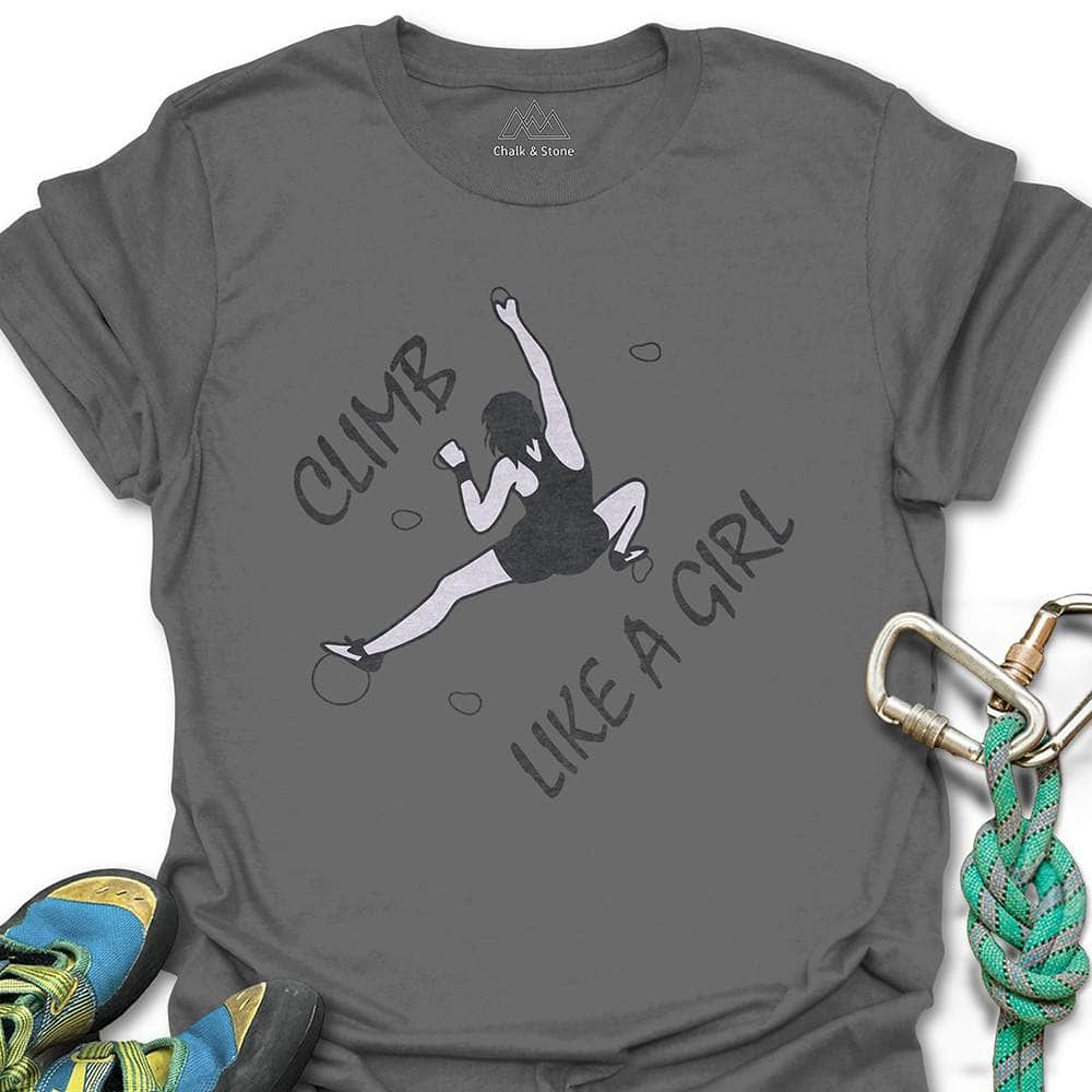 Climb Like a Girl Reach Tee