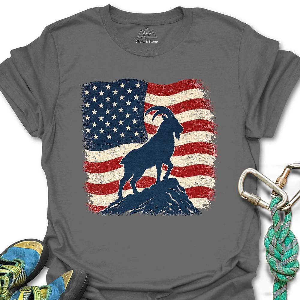 Patriotic Goat Tee