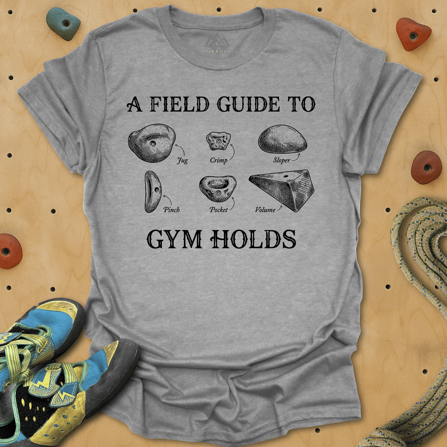 Gym Holds Guide Tee