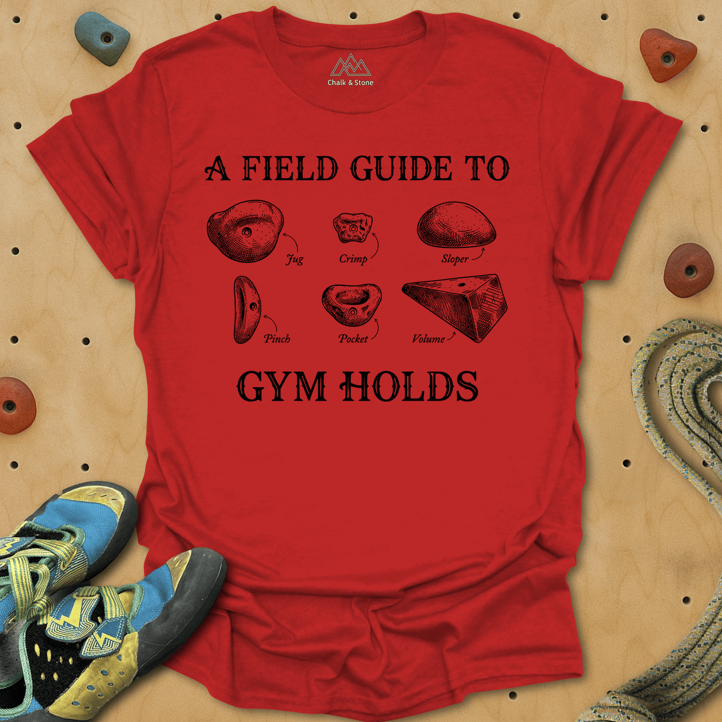 Gym Holds Guide Tee