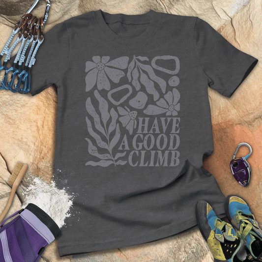 Have A Good Climb Flower Tee