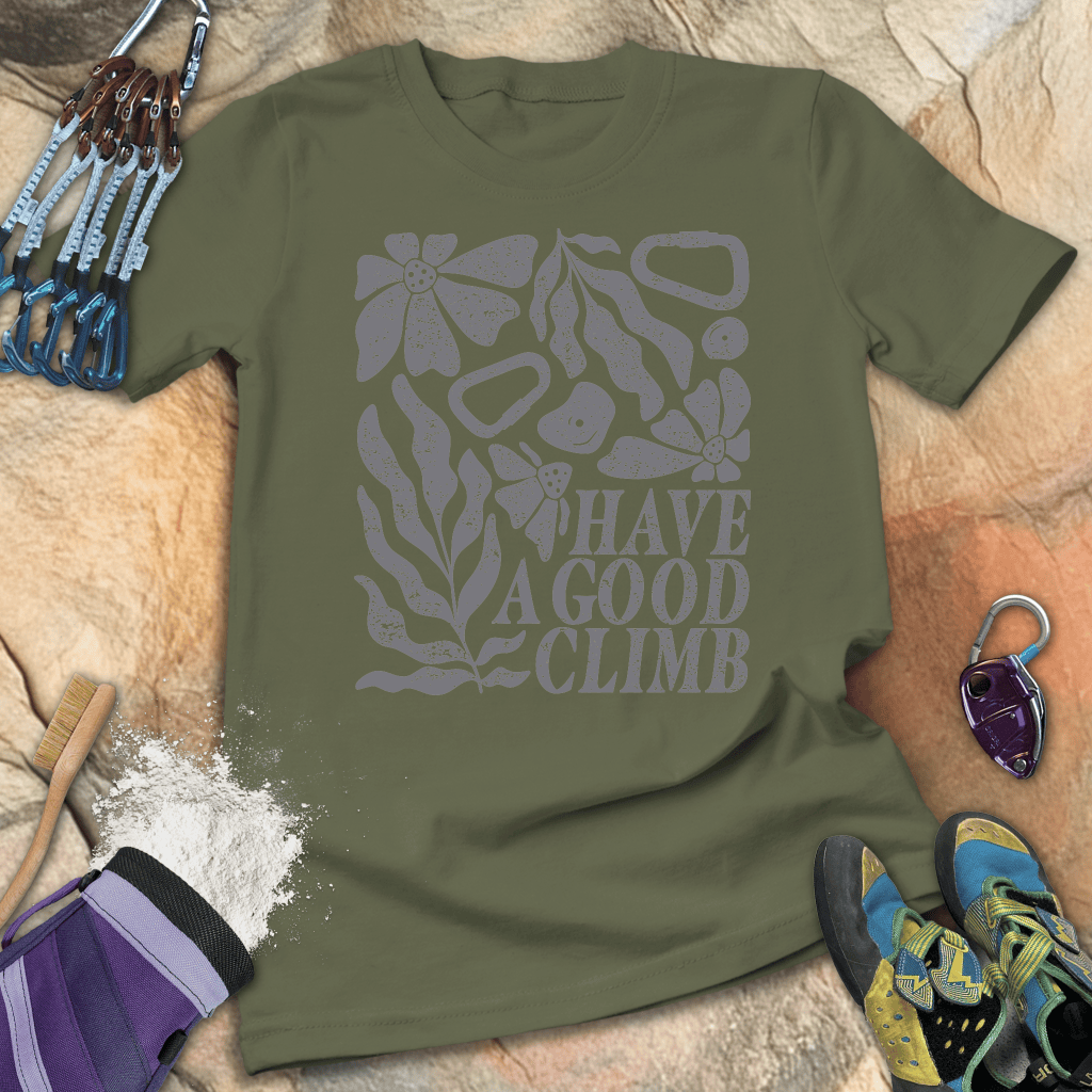 Have A Good Climb Flower Tee