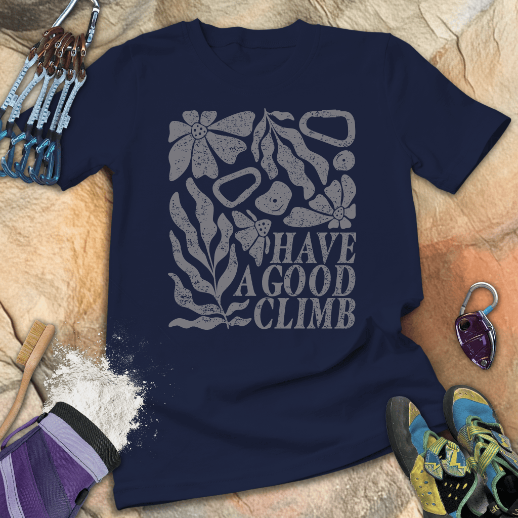Have A Good Climb Flower Tee