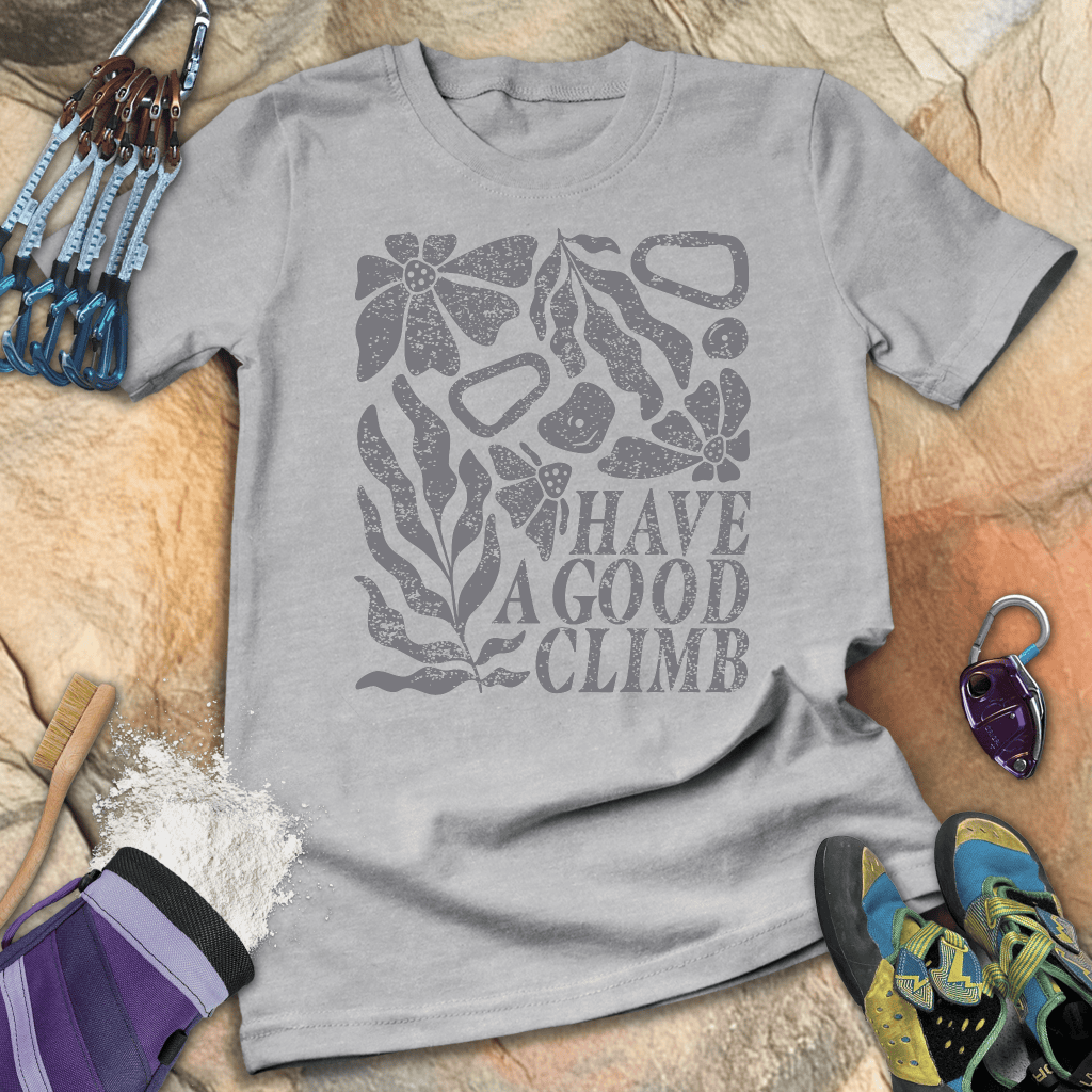 Have A Good Climb Flower Tee