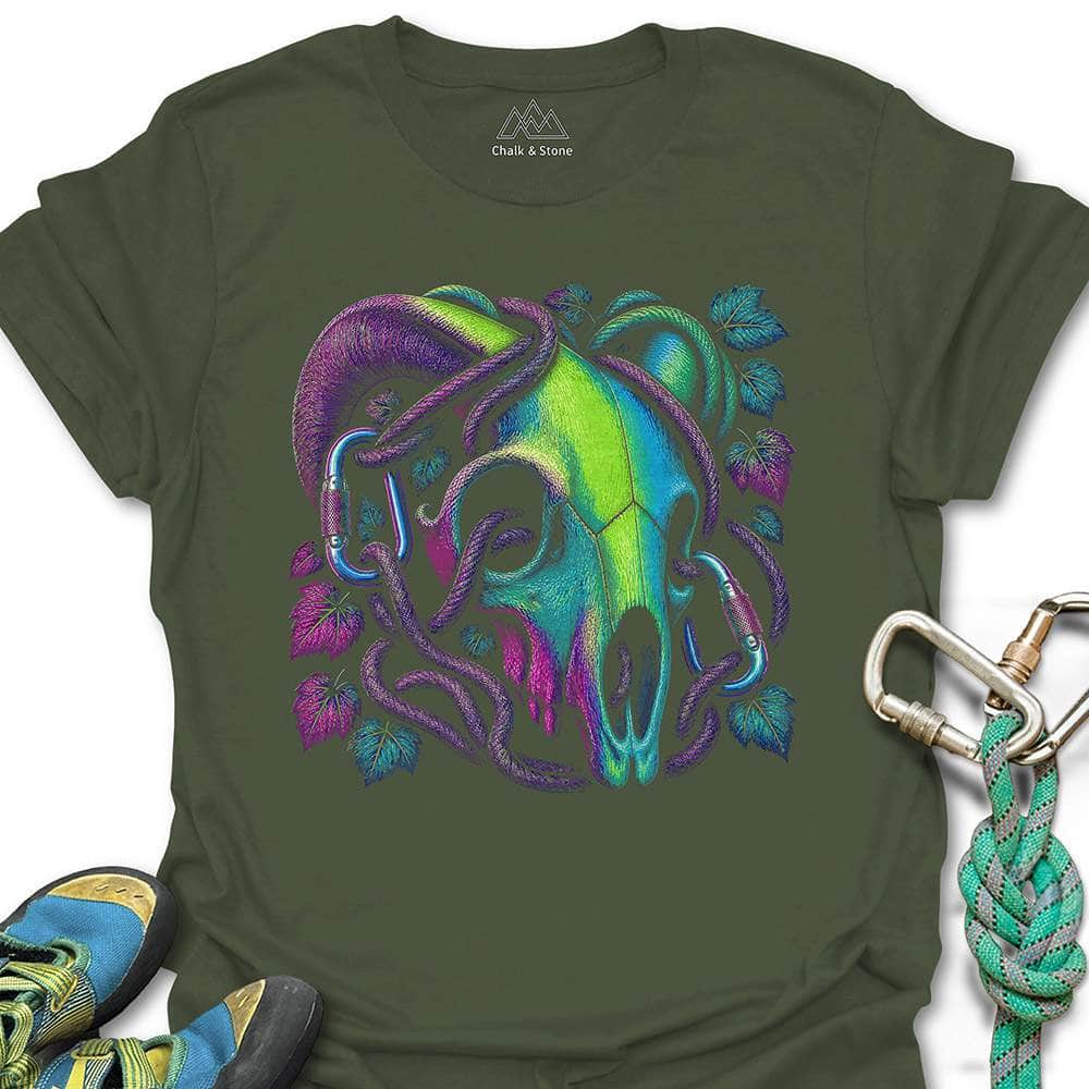 Rope Skull Vine Tee