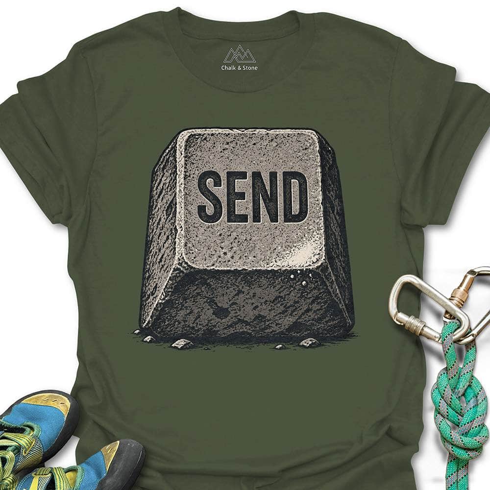 Send Button Tee