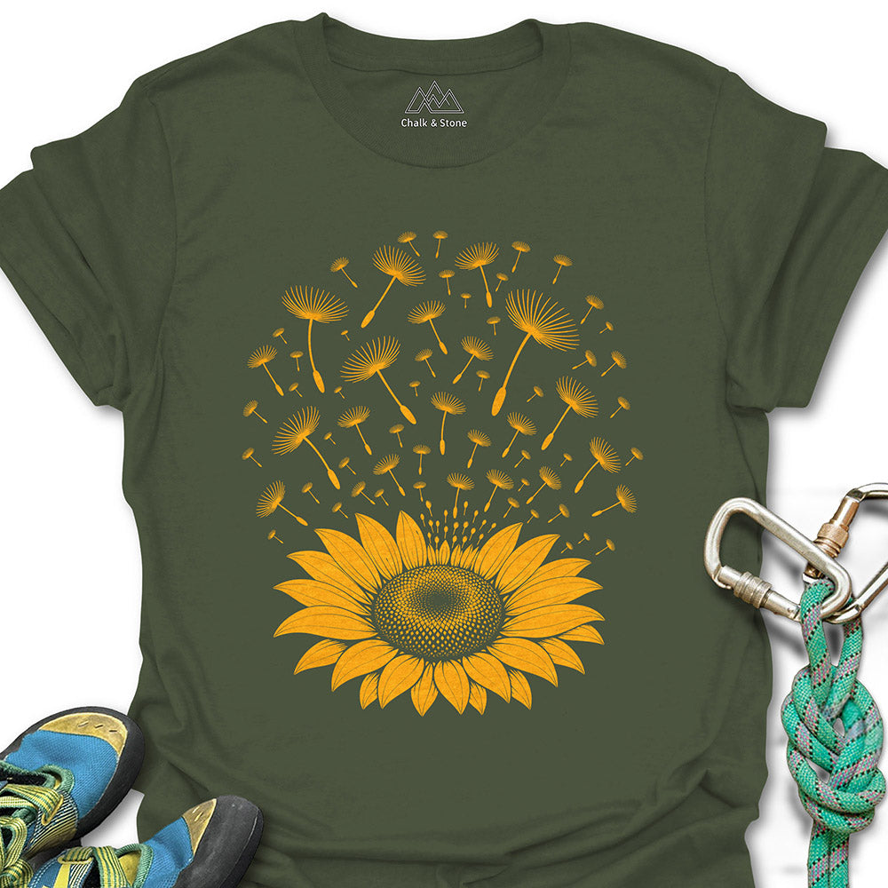 Sunflower Scatter Tee
