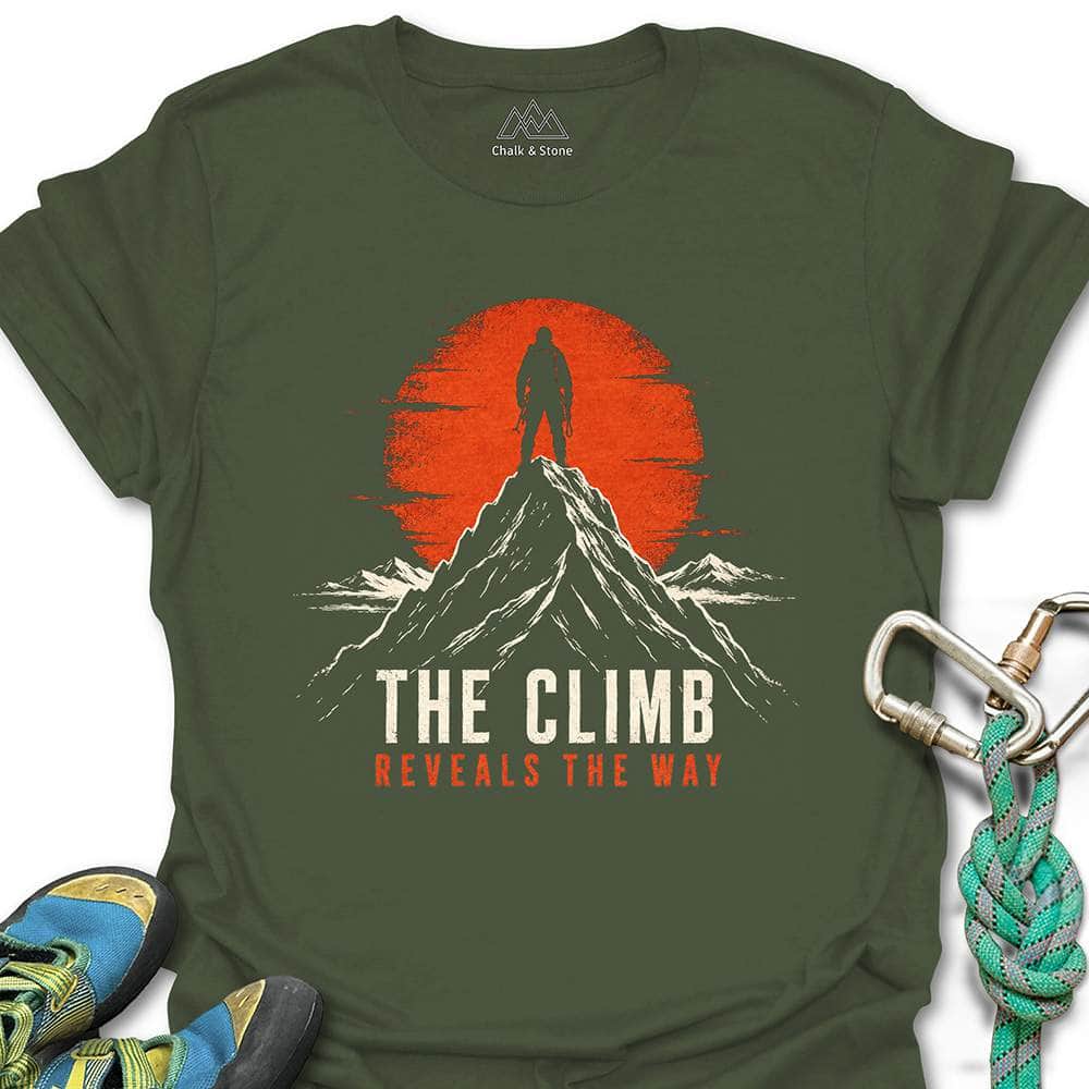 Climb Reveals Way Tee
