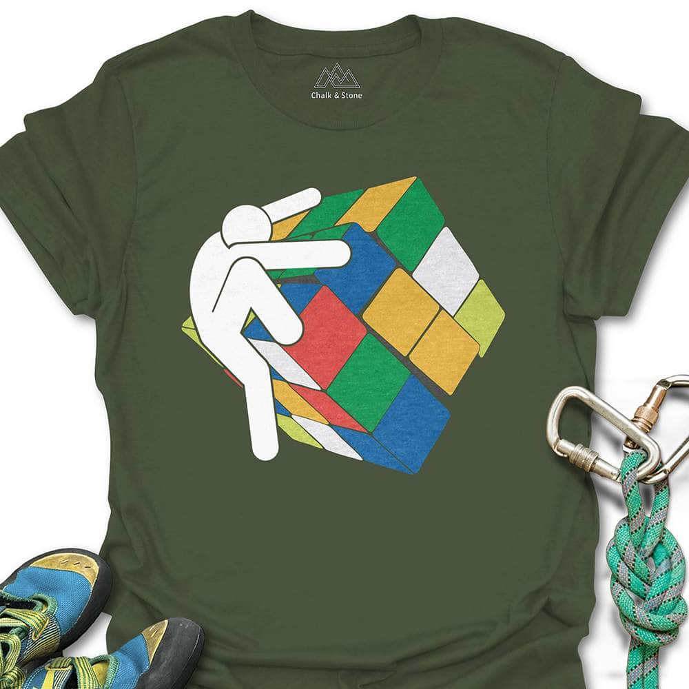 Stick Figure Rubix Climb Tee