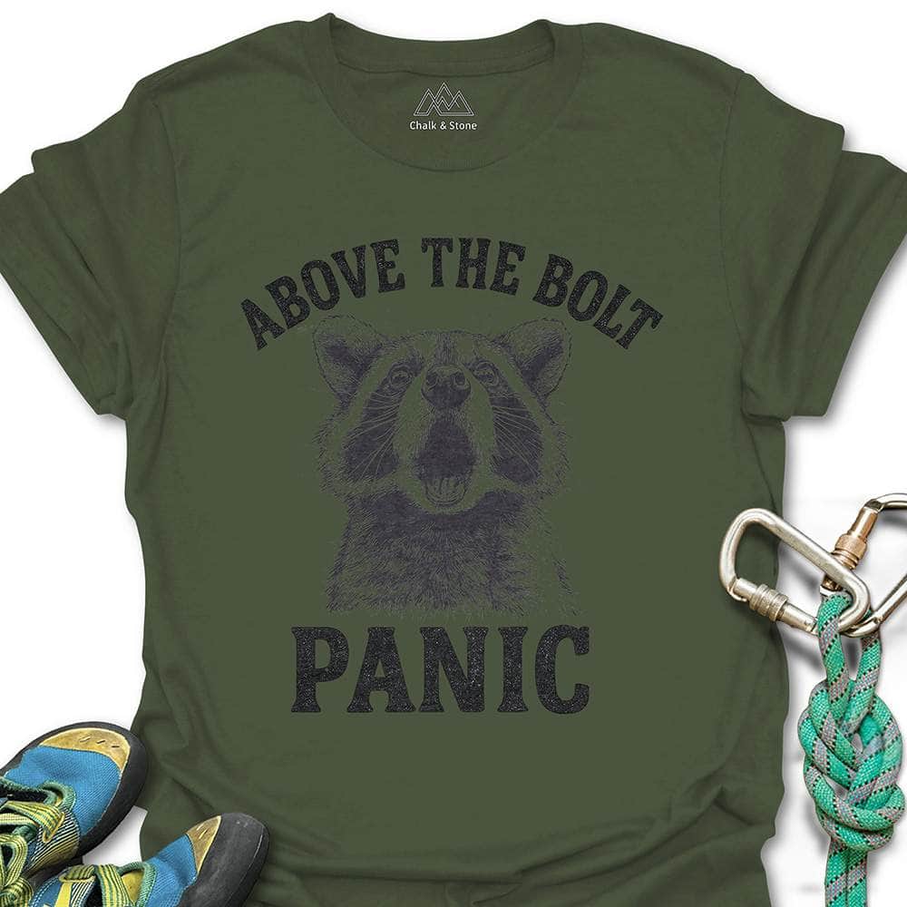 Panicking Raccoon Tee