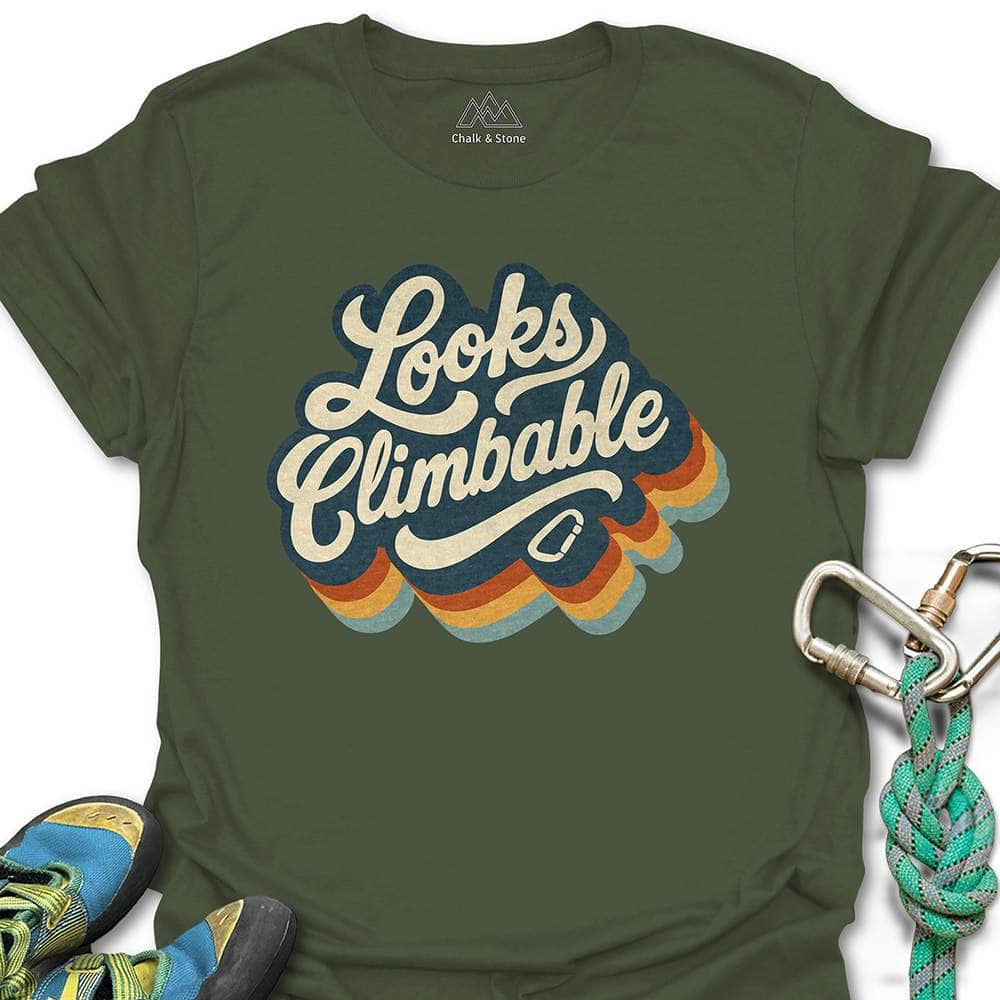 Looks Climbable Groovy Tee