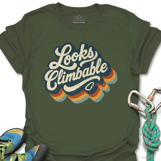 Looks Climbable Groovy Tee
