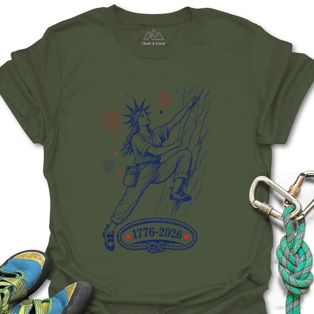 Lady Liberty Climb Tee