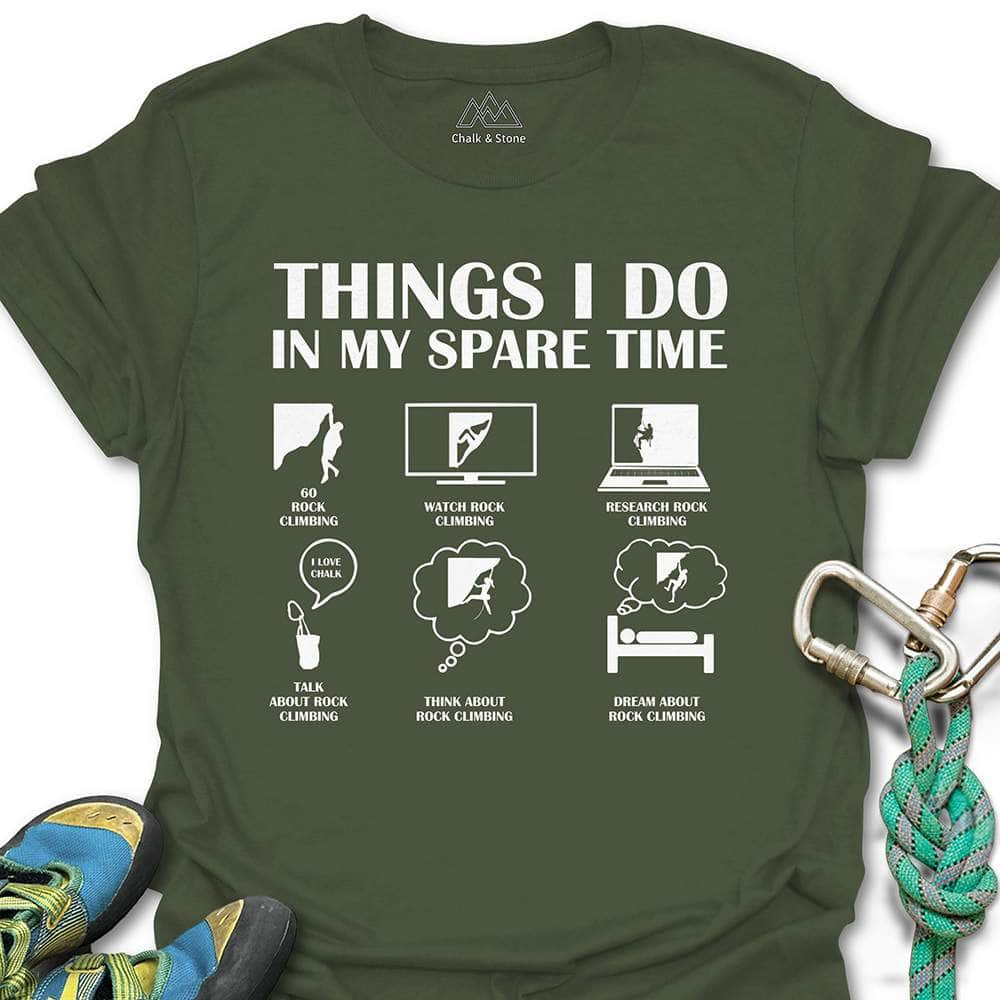 Climbing Spare Time Tee
