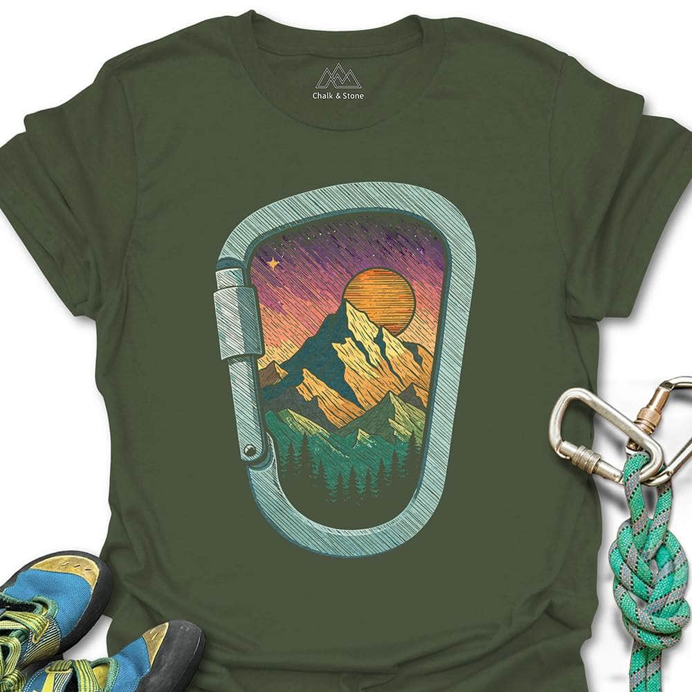 Mountain Range Carabiner 5 Tee