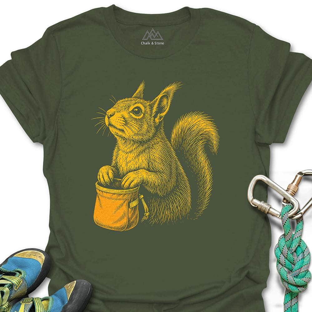 Squirrel Chalking Tee