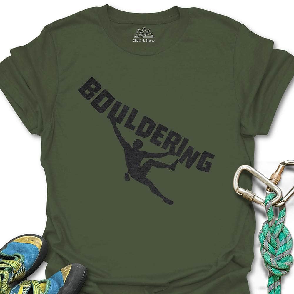 Cruxing Boulder Tee