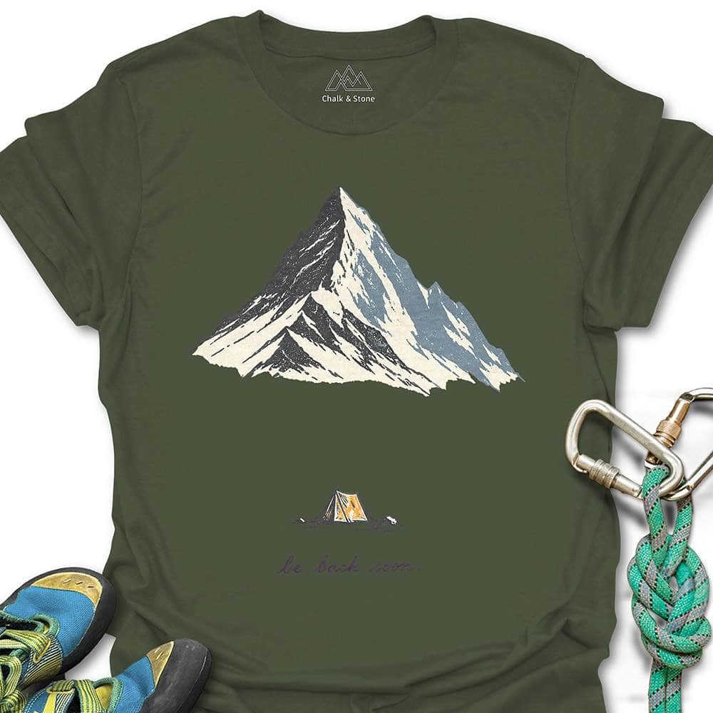 Back Soon Tent Tee
