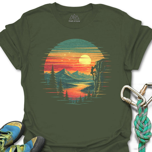 Retro Forest Climb Tee