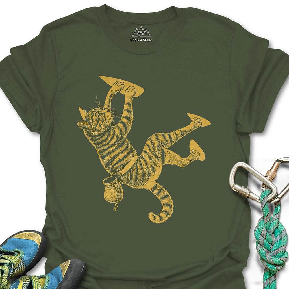 Cat Overhang Tension Tee