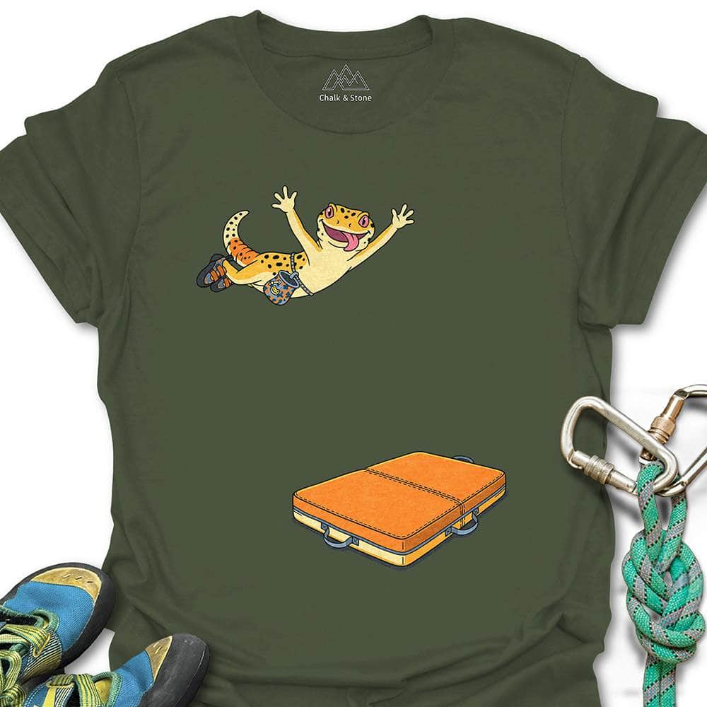 Crash Pad Jump Gecko Tee