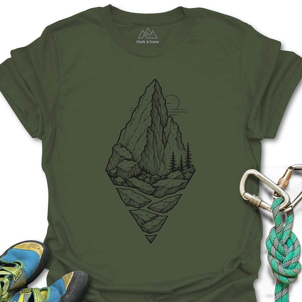 Diamond Landscape Morning Tee