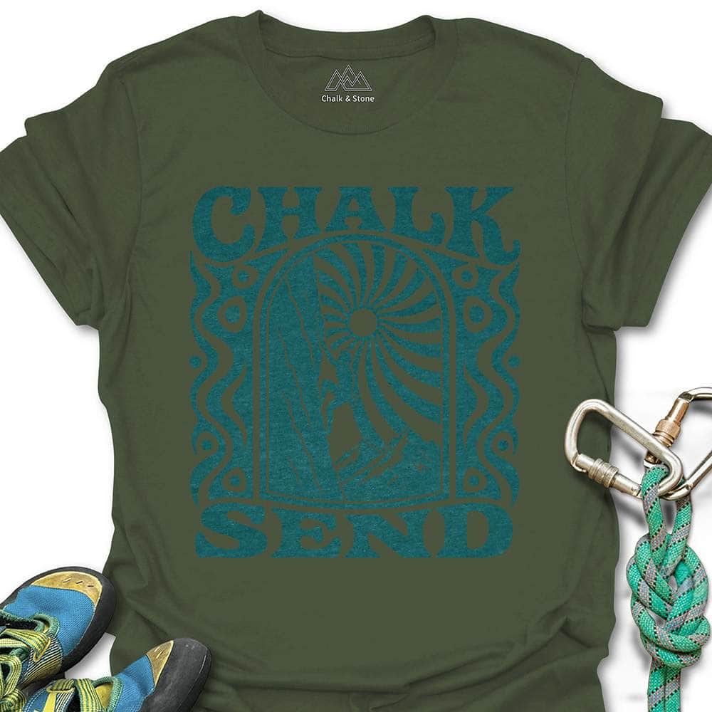 Chalk Send Pattern Tee